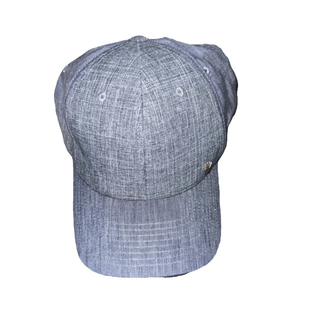 No Bad Ideas Headwear Culture Flex Fit Cap Men’s Light Blue Jean With Logo SM/MD
